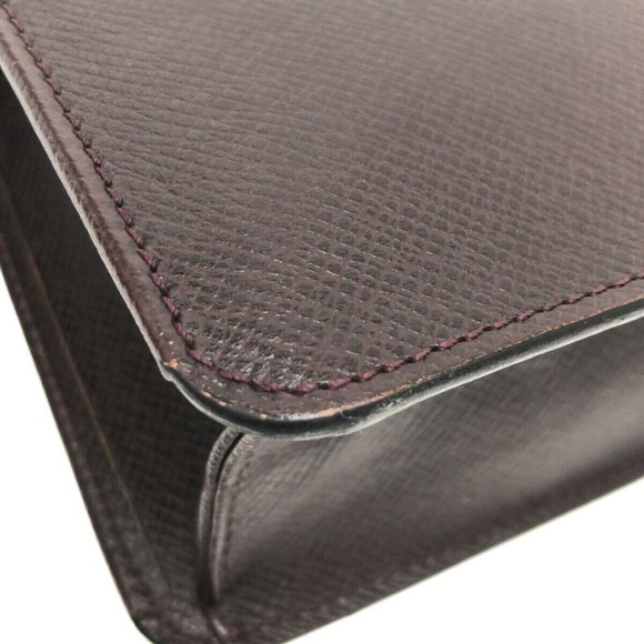 Auth LOUIS VUITTON Clado M30196 Acajou Taiga SP0010 Mens Clutch Bag - Picture 7 of 15